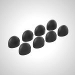 Dream Foam Silicone Ear Tips & Loop Mute Earplugs for Better Sleep