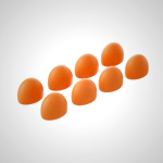 Dream Foam Silicone Ear Tips & Loop Mute Earplugs for Better Sleep