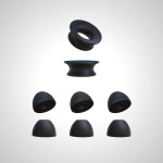 Silicone Ear Tips & Loop Mute Earplugs - Ultimate Noise Reduction for Sleep & Work