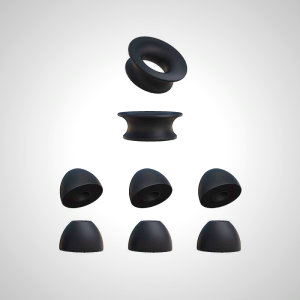 Silicone Ear Tips & Loop Mute Earplugs - Ultimate Noise Reduction for Sleep & Work