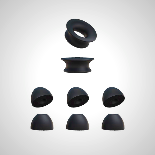 Silicone Ear Tips & Loop Mute Earplugs - Ultimate Noise Reduction for Sleep & Work