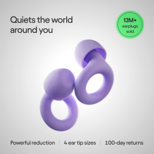 Quiet 2 Loop Earplugs - Ultimate Noise Reduction for Deep Sleep
